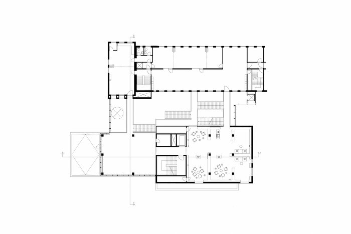 Plan: second floor
