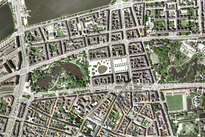 Google, ©2005 Maxar Technologies, Landsat / Copernicus Image, Scankort