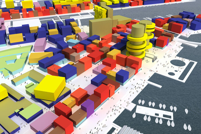 Strategy 6
A dynamic city
Mixed functions create lively neighborhoods
 